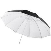 Walimex 2-in-1 Reflective/Translucent Umbrella (150 cm) White Walimex 2-in-1 Reflective/Translucent Umbrella (150 cm) White