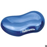 Fellowes 91177-72 Gel Flex Wrist Rest transparent blue (WxDxH) 145x150x50mm Fellowes 91177-72 Gel Flex Wrist Rest transparent blue (WxDxH) 145x150x50mm