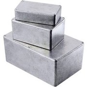 Die-cast aluminum housing 1590qbk, S28629, Hammond Electronics Die-cast aluminum housing 1590qbk, S28629, Hammond Electronics
