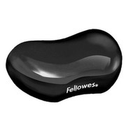 Fellowes Flex Wrist Rest, transparent gel, black, 9112301 Fellowes Flex Wrist Rest, transparent gel, black, 9112301