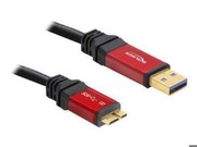 DELOCK Cable USB 3.0 red A to micro-B 2.0m DELOCK Cable USB 3.0 red A to micro-B 2.0m
