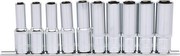 KS TOOLS 1/2" CHROMEplus Hexagon Socket Set, long, 10 pcs, 10-19mm (918.0612) KS TOOLS 1/2" CHROMEplus Hexagon Socket Set, long, 10 pcs, 10-19mm (918.0612)