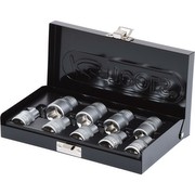 KS TOOLS 1/2" TX Socket Set, 9-piece E10-11-12-14-16-18-20-22-24 KS TOOLS 1/2" TX Socket Set, 9-piece E10-11-12-14-16-18-20-22-24
