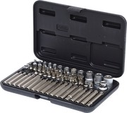 KS TOOLS 1/4" + 3/8" + 1/2" TX Socket and Bit Set, 57-piece (911.4305) KS TOOLS 1/4" + 3/8" + 1/2" TX Socket and Bit Set, 57-piece (911.4305)