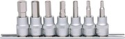 KS TOOLS 3/8" Bit Socket Set for Hexagon Socket Screws, 7-piece, 4-12mm (911.3945) KS TOOLS 3/8" Bit Socket Set for Hexagon Socket Screws, 7-piece, 4-12mm (911.3945)