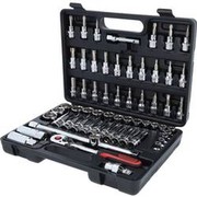 KS TOOLS 3/8" Socket Set 61 pcs High Gloss, 45-Tooth Reversible Ratchet KS TOOLS 3/8" Socket Set 61 pcs High Gloss, 45-Tooth Reversible Ratchet
