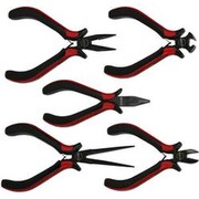 KS TOOLS electronic plier set 5-piece 2K handle / Black-Line / in display box KS TOOLS electronic plier set 5-piece 2K handle / Black-Line / in display box