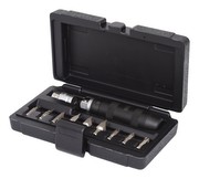 KS TOOLS hand impact screwdriver set 11-piece (S/D, 5/16" bits FD9+11-PH2+3, adapter 1/2") KS TOOLS hand impact screwdriver set 11-piece (S/D, 5/16" bits FD9+11-PH2+3, adapter 1/2")