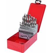 KS TOOLS HSS-G Twist Drill Set in Steel Sheet Case, 25 Pieces, 1-13mm (330.2613) KS TOOLS HSS-G Twist Drill Set in Steel Sheet Case, 25 Pieces, 1-13mm (330.2613)