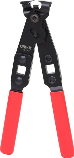 KS TOOLS O-clip hose clamp pliers, 240mm (115.1053) KS TOOLS O-clip hose clamp pliers, 240mm (115.1053)