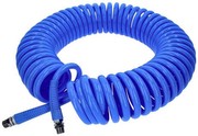 KS TOOLS PU spiral hose 10mm x 15mm x 15m with 3/8" adapter KS TOOLS PU spiral hose 10mm x 15mm x 15m with 3/8" adapter