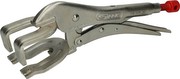 KS TOOLS Welding Grip Pliers CroMo lockable 280mm, head 50mm knurled jaws max 10mm KS TOOLS Welding Grip Pliers CroMo lockable 280mm, head 50mm knurled jaws max 10mm