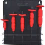 KS TOOLS Pin Punch Set 5pcs with AIR-GRIP Handle, 3-4-5-6-8mm KS TOOLS Pin Punch Set 5pcs with AIR-GRIP Handle, 3-4-5-6-8mm