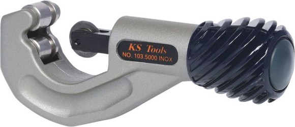 KS TOOLS Telescopic Pipe Cutter 6-38 mm with Integrated Deburrer for Stainless Steel KS TOOLS Telescopic Pipe Cutter 6-38 mm with Integrated Deburrer for Stainless Steel