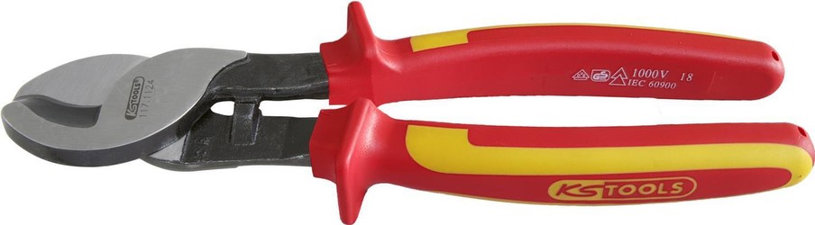 KS TOOLS VDE Cable Cutter 10' (250mm) 2K Handle/CR-V/NANO Chrome KS TOOLS VDE Cable Cutter 10' (250mm) 2K Handle/CR-V/NANO Chrome