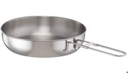 MSR: Stainless Steel Frying Pan with Folding Handle MSR: Stainless Steel Frying Pan with Folding Handle