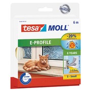 tesa 05463-00120-00 tesamoll Classic E-profile rubber seal white 6m tesa 05463-00120-00 tesamoll Classic E-profile rubber seal white 6m