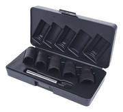 KS TOOLS 1/2" Spiral Profile Socket Set, 6-piece, 19-25mm (913.1240) KS TOOLS 1/2" Spiral Profile Socket Set, 6-piece, 19-25mm (913.1240)