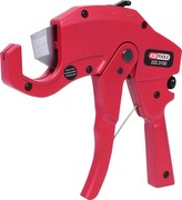 KS TOOLS Plastic Pipe Cutting Tool, 2-Stage Cutting Range Ø 0 - 26 mm and Ø 0 - 42 mm KS TOOLS Plastic Pipe Cutting Tool, 2-Stage Cutting Range Ø 0 - 26 mm and Ø 0 - 42 mm