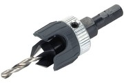 Wolfcraft 2544000 Countersink Drill Bit with Depth Stop ø 3.2 x 12 mm Wolfcraft 2544000 Countersink Drill Bit with Depth Stop ø 3.2 x 12 mm