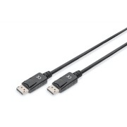 Digitus ASSMANN DisplayPort Connection Cable 3m AWG30 2x Shielded 20-pin Black (AK-340100-030-S) Digitus ASSMANN DisplayPort Connection Cable 3m AWG30 2x Shielded 20-pin Black (AK-340100-030-S)