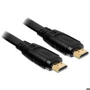 DELOCK Cable HDMI A-A Male/Male flat 2.0m DELOCK Cable HDMI A-A Male/Male flat 2.0m