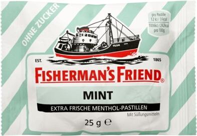 Fisherman's Friend Mint without sugar 24 x 25 g Fisherman's Friend Mint without sugar 24 x 25 g