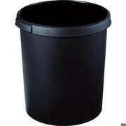 Han 1834-13 Standard Waste Bin 30 Liter Black Han 1834-13 Standard Waste Bin 30 Liter Black