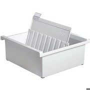 HAN 965-0-11 Card tray for approximately 800 A5 landscape cards, polystyrene, 228 x 96 x 235 mm, lig HAN 965-0-11 Card tray for approximately 800 A5 landscape cards, polystyrene, 228 x 96 x 235 mm, lig