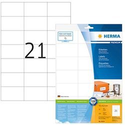 Herma 8634 - Superprint Labels A4 70 x 42.3 mm Herma 8634 - Superprint Labels A4 70 x 42.3 mm