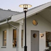 Konstsmide Classic Freija Outdoor Floor Lamp Black 232cm Konstsmide Classic Freija Outdoor Floor Lamp Black 232cm