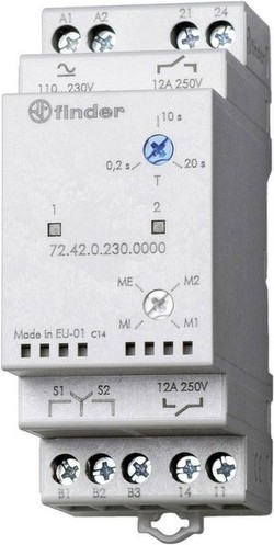Pump changeover relay Finder 72.42.0, S74327, Finder 72.42.0.230.0000 Pump changeover relay Finder 72.42.0, S74327, Finder 72.42.0.230.0000