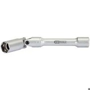 KS Tools 500.7315 3/8 inch Glow Plug Swivel Socket, Long, L-150 mm, 14 mm KS Tools 500.7315 3/8 inch Glow Plug Swivel Socket, Long, L-150 mm, 14 mm