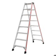 Hymer Lightweight Alloy Construction Stepladder 2x8 Steps 2.02m Hymer DS124666 Hymer Lightweight Alloy Construction Stepladder 2x8 Steps 2.02m Hymer DS124666