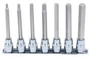 KS Tools 918.3960 3/8 inch Chrome Plus Bit Socket Set for Hexagon Socket Screws, Long KS Tools 918.3960 3/8 inch Chrome Plus Bit Socket Set for Hexagon Socket Screws, Long