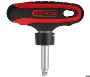 KS Tools 151.1109 1/4 inch Ergotorquemax T-handle ratchet, 45 tooth KS Tools 151.1109 1/4 inch Ergotorquemax T-handle ratchet, 45 tooth