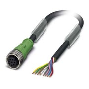 SAC-8P-5.0-PUR/M12FS Sensor/Actuator Cable D96149 Phoenix Contact 1520369 SAC-8P-5.0-PUR/M12FS Sensor/Actuator Cable D96149 Phoenix Contact 1520369