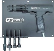 KS Tools 515.3880 Pneumatic Chiseling Hammer Set, 6-piece including Holder KS Tools 515.3880 Pneumatic Chiseling Hammer Set, 6-piece including Holder