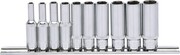 KS Tools 918.0610 1/4 inch Chrome Plus Hex Socket Set, long, 10-piece, 4-13 mm KS Tools 918.0610 1/4 inch Chrome Plus Hex Socket Set, long, 10-piece, 4-13 mm