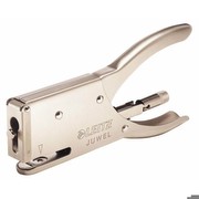 Leitz 55560082 Juwel Stapler, Metal, 12 Sheets, Matte, Nickel Leitz 55560082 Juwel Stapler, Metal, 12 Sheets, Matte, Nickel