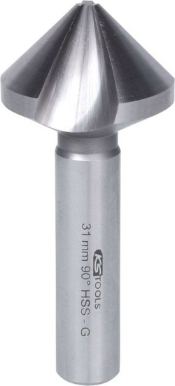 KS Tools 336.0075 HSS Countersink and Deburring Tool 90°, 31 mm KS Tools 336.0075 HSS Countersink and Deburring Tool 90°, 31 mm