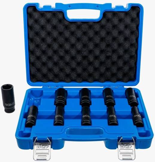 BGS Power Socket Set Hexagon 10-piece (5206) BGS Power Socket Set Hexagon 10-piece (5206)