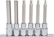 KS Tools 918.1336 1/2 inch Chrome Plus Bit Socket Set for Hexagon Socket Screws, Long KS Tools 918.1336 1/2 inch Chrome Plus Bit Socket Set for Hexagon Socket Screws, Long