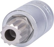 KS Tools 150.9364 1/2 inch Oil Service Bit Socket for Spline - XZN Screws, M16 KS Tools 150.9364 1/2 inch Oil Service Bit Socket for Spline - XZN Screws, M16