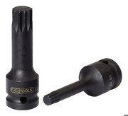 KS Tools 911.0946 1/2 inch Power Bit Socket for XZN Spline Screws, Long, M5 KS Tools 911.0946 1/2 inch Power Bit Socket for XZN Spline Screws, Long, M5