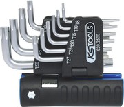KS Tools 920.2500 Classic 3 in 1 TX Angle Pin Key Set, short, 9-piece, T10-T50 KS Tools 920.2500 Classic 3 in 1 TX Angle Pin Key Set, short, 9-piece, T10-T50