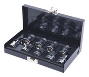 KS Tools 918.4410 1/2 inch Chrome Plus TX-E Socket Set, 9-piece, E10-E24 KS Tools 918.4410 1/2 inch Chrome Plus TX-E Socket Set, 9-piece, E10-E24