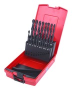KS Tools 330.1620 HSS-R Twist Drill Set in Plastic Case, 19 Pieces, 1-10 mm KS Tools 330.1620 HSS-R Twist Drill Set in Plastic Case, 19 Pieces, 1-10 mm