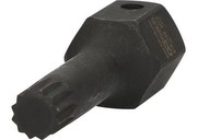 KS Tools 515.1162 1/2 inch Special Power Bit Socket for Triple Square (XZN) Screws, Long, M14 KS Tools 515.1162 1/2 inch Special Power Bit Socket for Triple Square (XZN) Screws, Long, M14