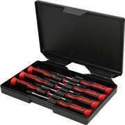 KS Tools 500.7165 ESD Precision Screwdriver Set PH and Slotted, 7-piece KS Tools 500.7165 ESD Precision Screwdriver Set PH and Slotted, 7-piece